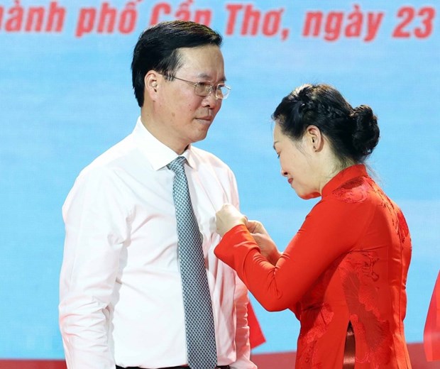 Chu tich nuoc: Dong hanh voi Hoi Chu thap Do tro giup nguoi ngheo hinh anh 2