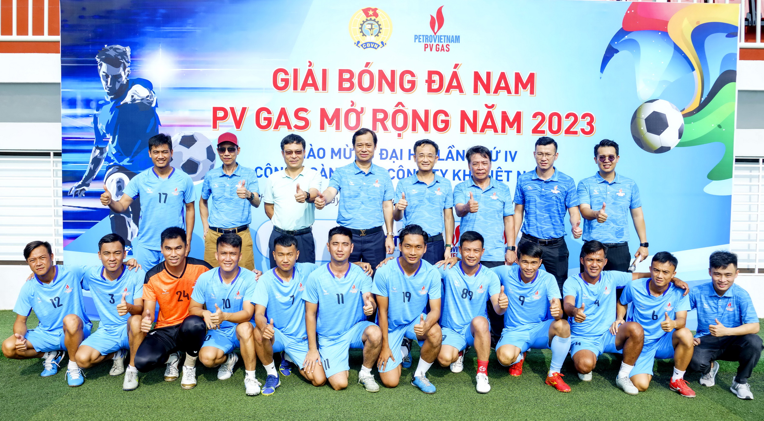 Giải Bóng đá nam PV GAS mở rộng năm 2023 hứa hẹn bùng nổ với tinh thần fairplay Giải Bóng đá nam PV GAS mở rộng năm 2023 hứa hẹn bùng nổ với tinh thần fairplay