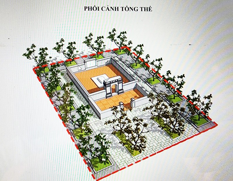 Thừa Thiên Huế: Tiếp tục xây lăng mộ vợ Vua Tự Đức