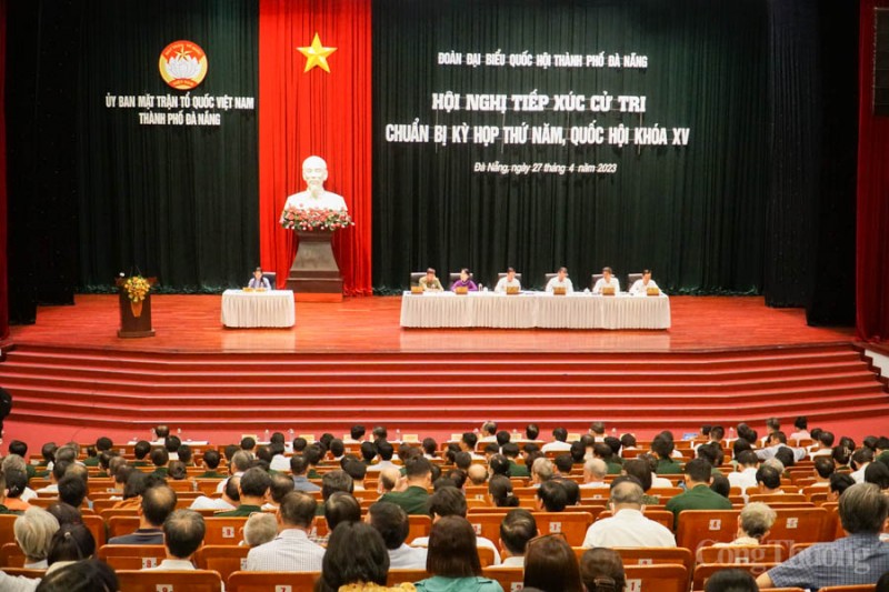 Chủ tịch nước Võ Văn Thưởng tiếp xúc cử tri thành phố Đà Nẵng Chủ tịch nước Võ Văn Thưởng tiếp xúc cử tri thành phố Đà Nẵng