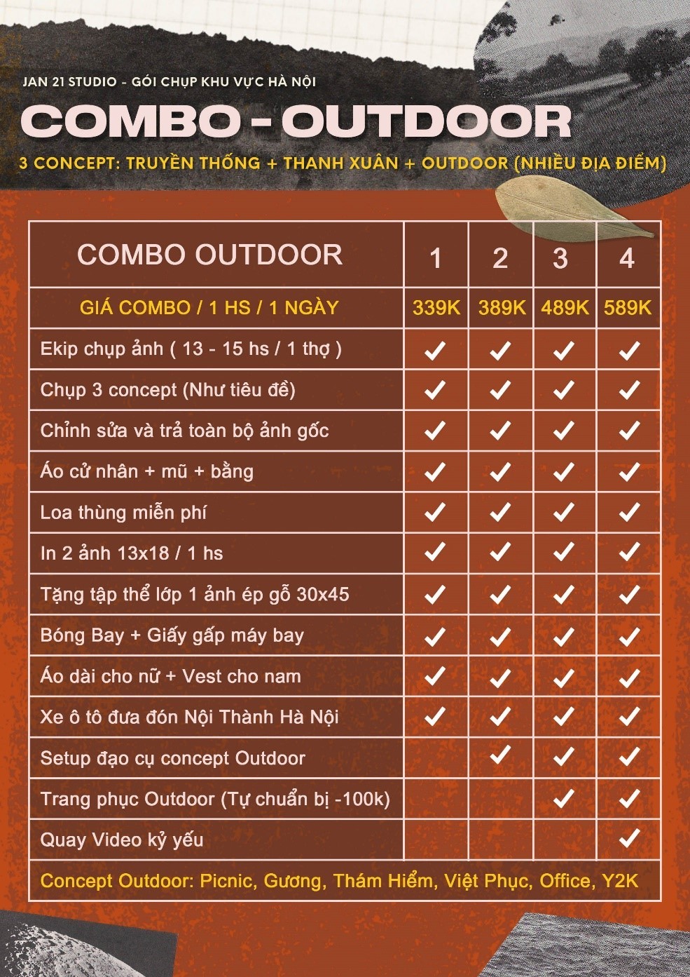 Chụp ảnh kỷ yếu - Trào lưu của mới của giới trẻ