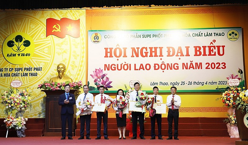 Supe Lâm Thao tổ chức thành công Hội nghị Đại biểu Người lao động năm 2023
