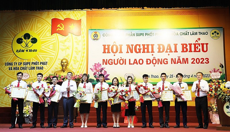 Supe Lâm Thao tổ chức thành công Hội nghị Đại biểu Người lao động năm 2023