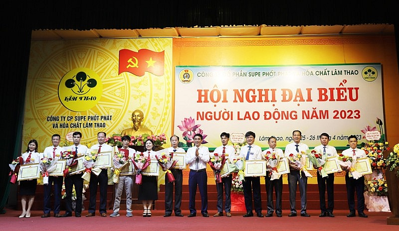 Supe Lâm Thao tổ chức thành công Hội nghị Đại biểu Người lao động năm 2023