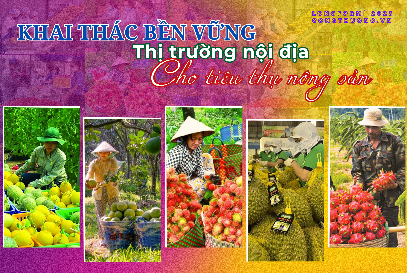 Longform | Khai thác bền vững thị trường nội địa cho tiêu thụ nông sản Longform | Khai thác bền vững thị trường nội địa cho tiêu thụ nông sản