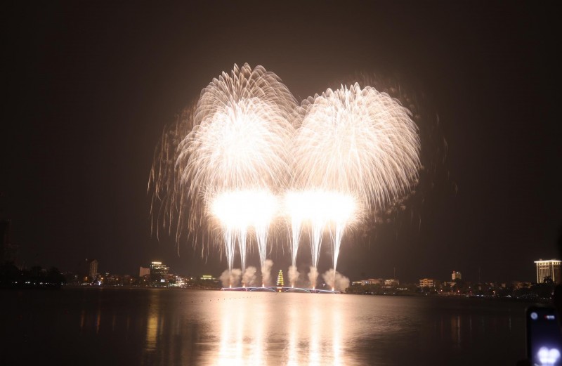 Mãn nhãn với màn bắn pháo hoa tầm cao trước ngày Giỗ Tổ Hùng Vương Mãn nhãn với màn bắn pháo hoa tầm cao trước ngày Giỗ Tổ Hùng Vương