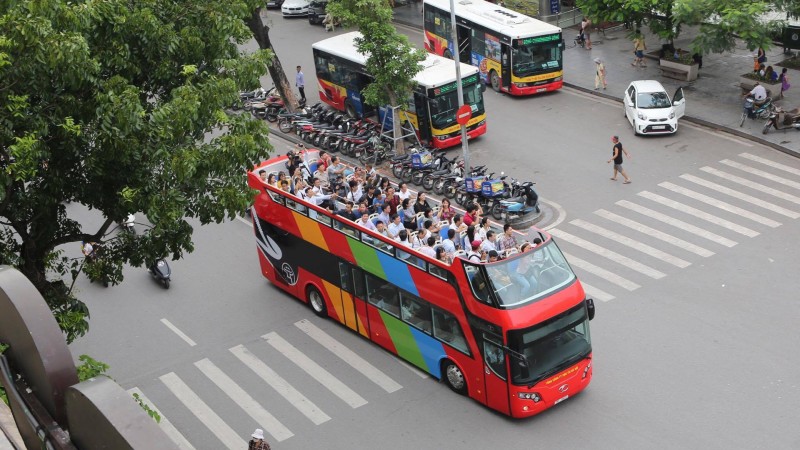 Ngày hôm nay 29/4, Hà Nội bắt đầu miễn phí City tour bằng xe buýt 2 tầng trong 5 ngày Ngày hôm nay 29/4, Hà Nội bắt đầu miễn phí City tour bằng xe buýt 2 tầng trong 5 ngày