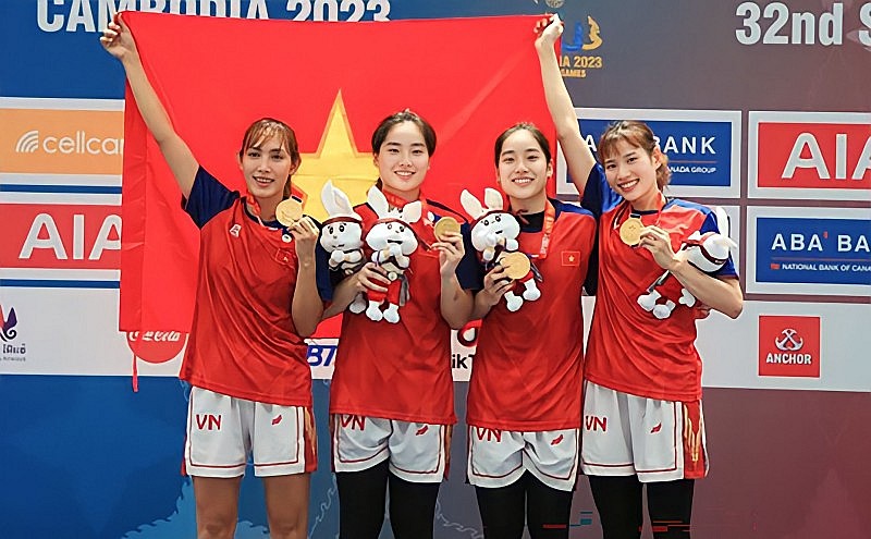 Bảng tổng sắp huy chương SEA Games 32 mới nhất: Việt Nam giành thêm 7 huy chương vàng, vươn lên Top 2