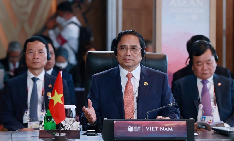 Thủ tướng Phạm Minh Chính Hội nghị Cấp cao ASEAN lần thứ 42 Thủ tướng Phạm Minh Chính Hội nghị Cấp cao ASEAN lần thứ 42
