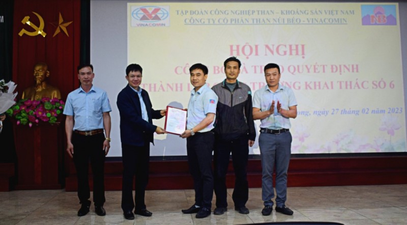 Công ty Cổ phần Than Núi Béo có thêm các công trường khai thác Công ty Cổ phần Than Núi Béo có thêm các công trường khai thác