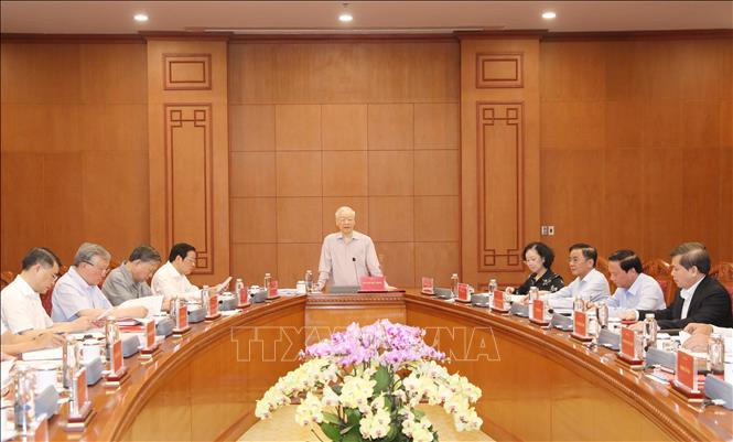 Tổng Bí thư Nguyễn Phú Trọng: Tiếp tục phòng, chống tham nhũng, tiêu cực quyết liệt, hiệu quả hơn - Ảnh 2. Tổng Bí thư Nguyễn Phú Trọng: Tiếp tục phòng, chống tham nhũng, tiêu cực quyết liệt, hiệu quả hơn - Ảnh 2.