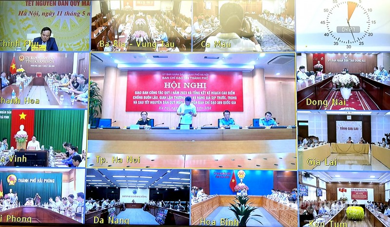 Ban chỉ đạo 389 Quốc gia giao ban công tác chống buôn lậu, gian lận thương mại và hàng giả quý I/2023 Ban chỉ đạo 389 Quốc gia giao ban công tác chống buôn lậu, gian lận thương mại và hàng giả quý I/2023