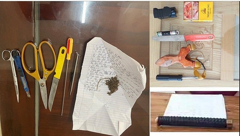 Thanh Hóa: Thu giữ nhiều hung khí của học sinh tại các trường học