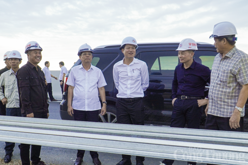 Chủ tịch UBND tỉnh Khánh Hòa thị sát cao tốc Nha Trang – Cam Lâm