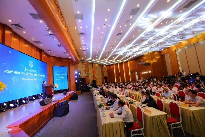 Thủ tướng Phạm Minh Chính dự lễ chào mừng Ngày Khoa học và Công nghệ Việt Nam