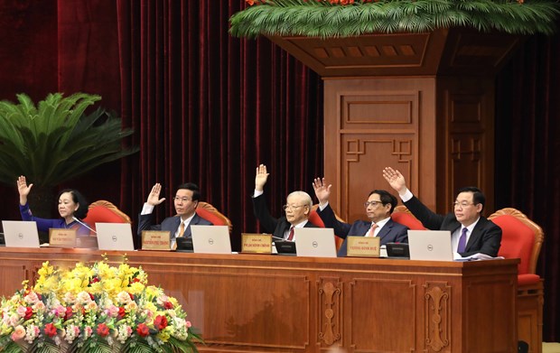 Thông báo Hội nghị giữa nhiệm kỳ Ban Chấp hành TW Đảng khóa XIII hình ảnh 2 Thong bao Hoi nghi giua nhiem ky Ban Chap hanh TW Dang khoa XIII hinh anh 2