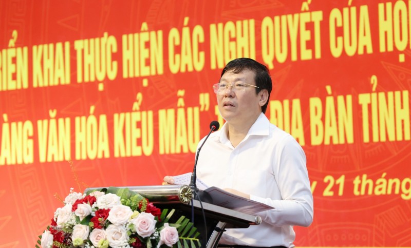 Vĩnh Phúc sẽ có 60 làng đạt tiêu chí “Làng văn hoá kiểu mẫu” vào năm 2030 Vĩnh Phúc sẽ có 60 làng đạt tiêu chí “Làng văn hoá kiểu mẫu” vào năm 2030