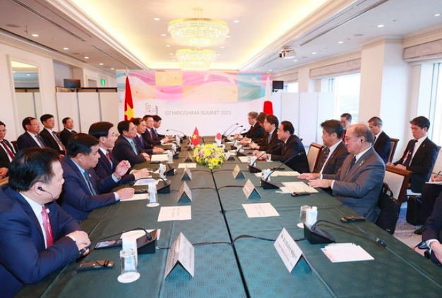 Thủ tướng Phạm Minh Chính hội đàm với Thủ tướng Nhật Bản Kishida Fumio Thủ tướng Phạm Minh Chính hội đàm với Thủ tướng Nhật Bản Kishida Fumio