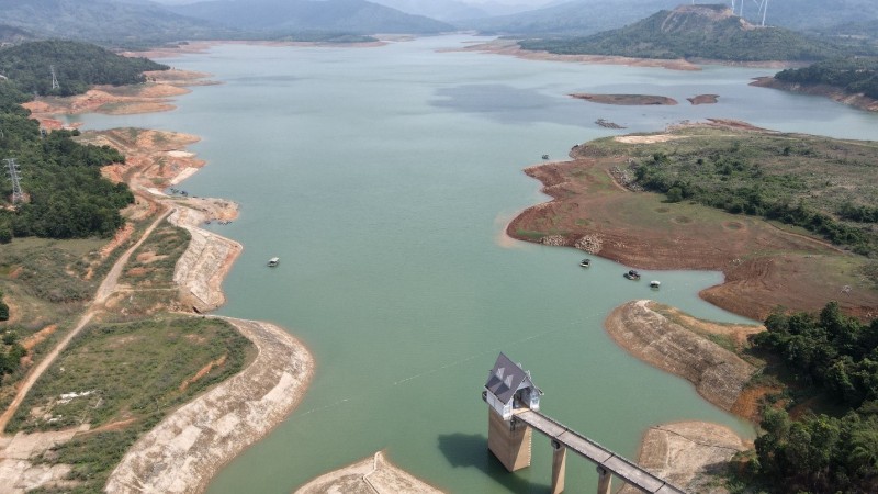 Hồ chứa Thủy điện Quảng Trị thời điểm ngày 17/5/2023 Hồ chứa Thủy điện Quảng Trị thời điểm ngày 17/5/2023