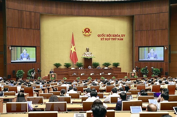 Quang cảnh phiên họp chiều 23/5. Quang cảnh phiên họp chiều 23/5.