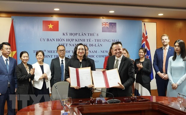 Trao đổi, thúc đẩy hợp tác kinh tế-thương mại Việt Nam-New Zealand hình ảnh 2 Trao doi, thuc day hop tac kinh te-thuong mai Viet Nam-New Zealand hinh anh 2