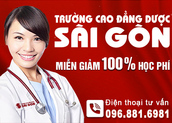 Trường Cao đẳng Dược Sài Gòn: Tuyển sinh Cao đẳng Điều Dưỡng và miễn 100% học phí năm 2023
