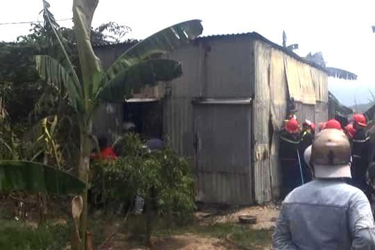 Ngôi nhà xảy ra vụ việc. Ảnh: M.C Ngôi nhà xảy ra vụ việc. Ảnh: M.C