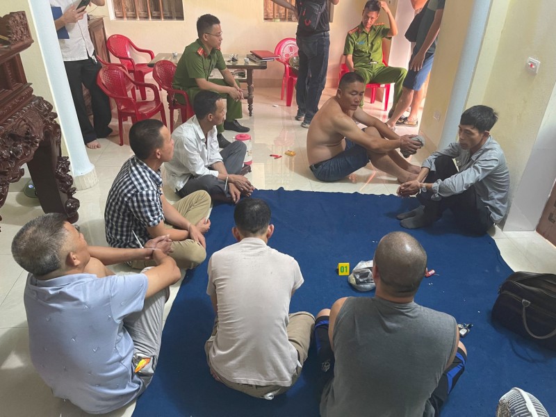 Hiện trường vụ việc (Ảnh Công an Quảng Ninh) Hiện trường vụ việc (Ảnh Công an Quảng Ninh)