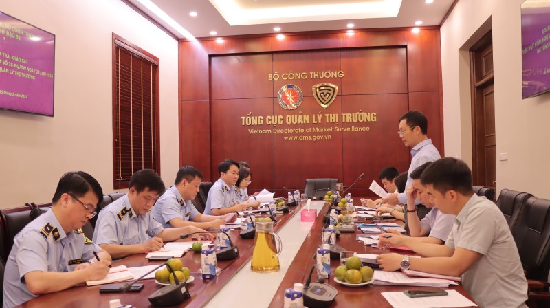 Ban chỉ đạo 35 Bộ Công Thương làm việc tại Tổng cục Quản lý thị trường Ban chỉ đạo 35 Bộ Công Thương làm việc tại Tổng cục Quản lý thị trường