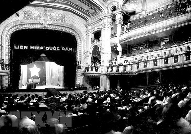 Ngày 29/5/1946, Hội Liên hiệp Quốc dân (gọi tắt là Liên Việt) được thành lập tại Hà Nội. Ảnh: TTXVN Ngày 29/5/1946, Hội Liên hiệp Quốc dân (gọi tắt là Liên Việt) được thành lập tại Hà Nội. Ảnh: TTXVN