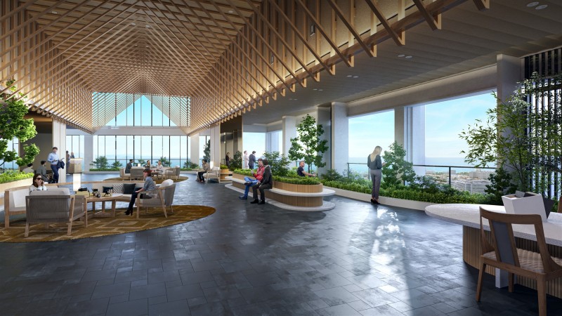 Tiện ích nội khu hiện đại của tổ hợp Sun Cosmo Residence Da Nang. (Ảnh phối cảnh minh họa)