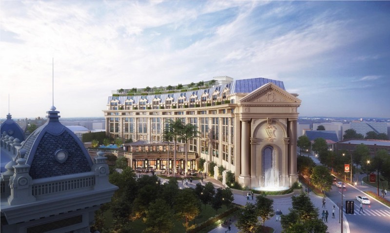 Phối cảnh khách sạn cao cấp Waldorf Astoria Hanoi Phối cảnh khách sạn cao cấp Waldorf Astoria Hanoi