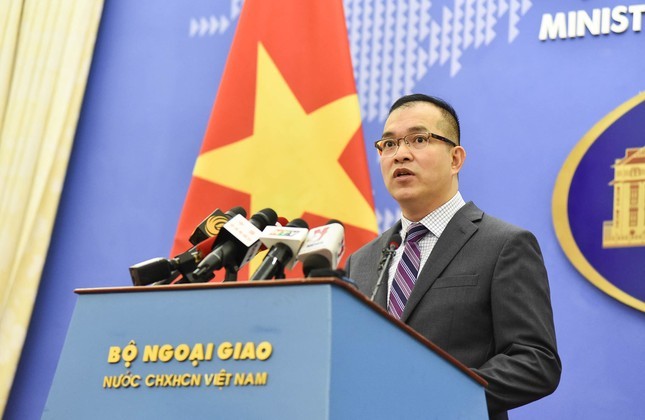 Phó phát ngôn Bộ Ngoại giao Việt Nam Nguyễn Đức Thắng (Ảnh: Bộ Ngoại giao). Phó phát ngôn Bộ Ngoại giao Việt Nam Nguyễn Đức Thắng (Ảnh: Bộ Ngoại giao).