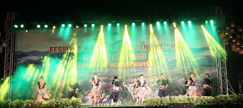 Lào Cai: Khai mạc "Festival Cao nguyên trắng Bắc Hà mùa hè năm 2023" Lào Cai: Khai mạc "Festival Cao nguyên trắng Bắc Hà mùa hè năm 2023"