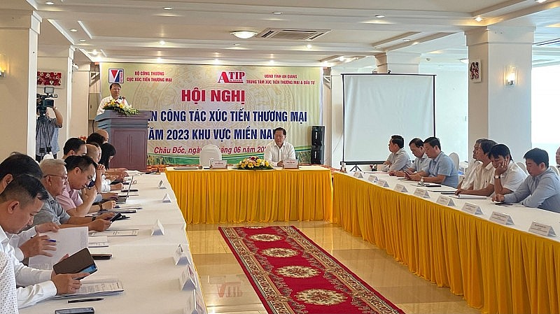 Hội nghị giao ban công tác xúc tiến thương mại khu vực miền Nam 2023 Hội nghị giao ban công tác xúc tiến thương mại khu vực miền Nam 2023