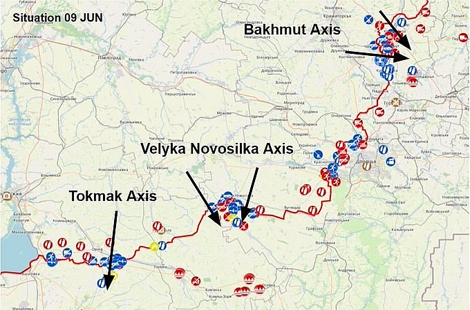 Phòng tuyến của Nga vẫn được giữ vững sau 6 ngày giao tranh Phòng tuyến của Nga vẫn được giữ vững sau 6 ngày giao tranh