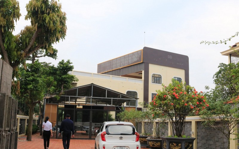 Một công trình vi phạm xây dựng trên đất nông nghiệp ở xã Quảng Thanh (Ảnh ANHP)