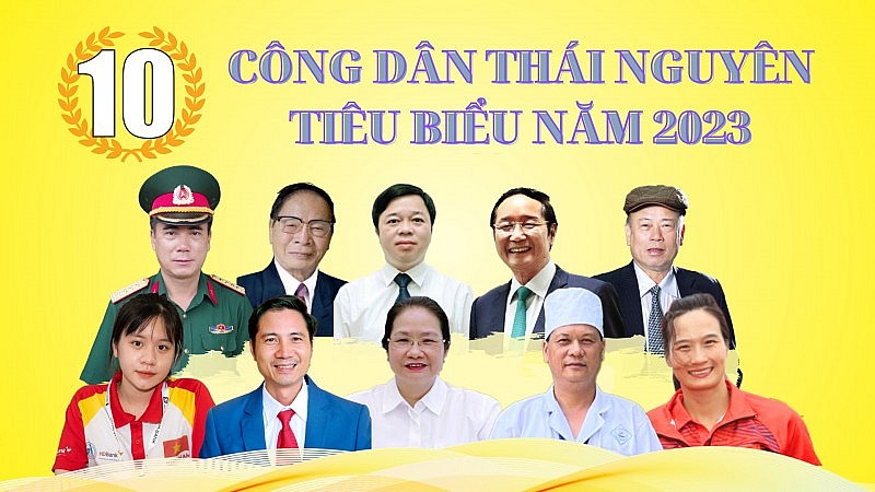 Lần đầu tiên tỉnh Thái Nguyên vinh danh 10 công dân tiêu biểu Lần đầu tiên tỉnh Thái Nguyên vinh danh 10 công dân tiêu biểu