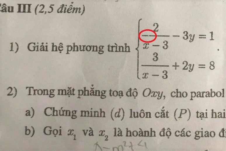 Sở Giáo dục và Đào tạo Hà Nội chấp nhận đáp án làm nhầm đề thi Toán in mờ