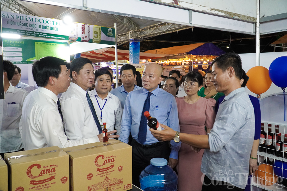 Khai mạc Hội chợ Công Thương khu vực Nam Trung Bộ   Ninh Thuận 2023