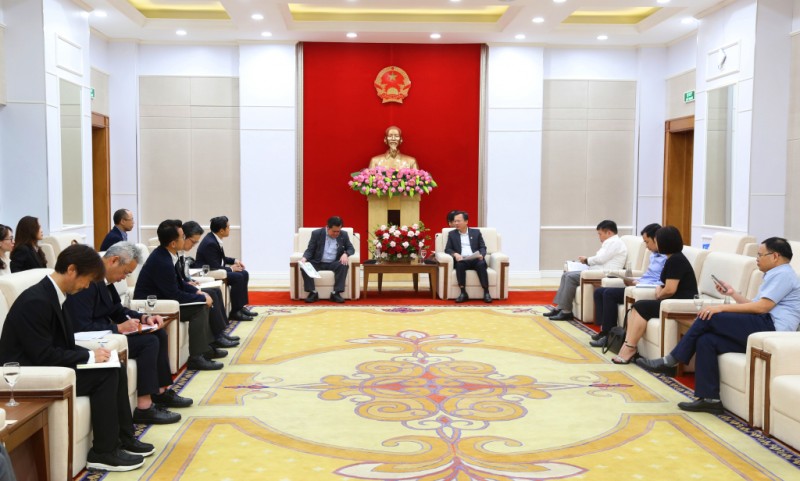 Quang cảnh buổi làm việc giữa hai bên (Ảnh QMG) Quang cảnh buổi làm việc giữa hai bên (Ảnh QMG)