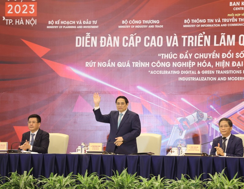 Thủ tướng tham dự Diễn đàn cấp cao và Triển lãm quốc tế về Công nghiệp 4.0 năm 2023 Thủ tướng tham dự Diễn đàn cấp cao và Triển lãm quốc tế về Công nghiệp 4.0 năm 2023