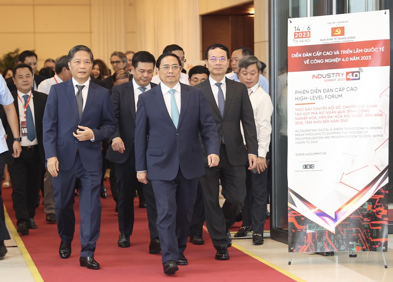 Khai mạc Diễn đàn cấp cao và Triển lãm quốc tế về Công nghiệp 4.0 năm 2023