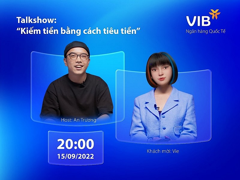 Vie từ thế giới ảo bước ra thế giới thật trong talkshow Kiếm tiền bằng cách tiêu tiền