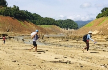 ​​​​​​​Nắng nóng kéo dài: Hồ thuỷ điện lớn nhất Bắc miền Trung thiếu nước kỷ lục