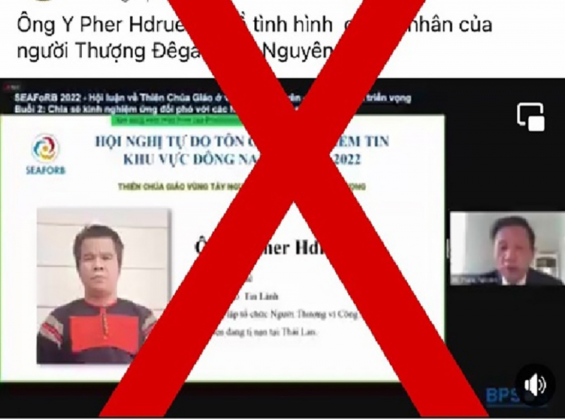 Vạch trần bộ mặt thật của nhóm “Người Thượng vì công lý - MSFJ” -0