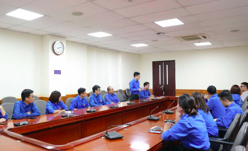 Toàn cảnh buổi Lễ tổng kết Phong trào thi đua xây dựng “Công sở văn minh, xanh - sạch - đẹp” của Đoàn Thanh niên Bộ Công Thương Toàn cảnh buổi Lễ tổng kết Phong trào thi đua xây dựng “Công sở văn minh, xanh - sạch - đẹp” của Đoàn Thanh niên Bộ Công Thương