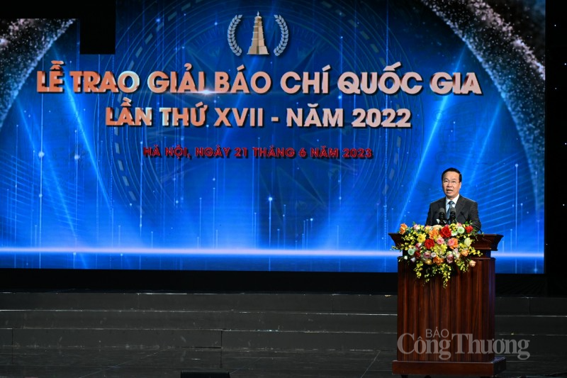 Báo Công Thương đoạt giải Khuyến khích Giải báo chí quốc gia lần thứ XVII Báo Công Thương đoạt giải Khuyến khích Giải báo chí quốc gia lần thứ XVII
