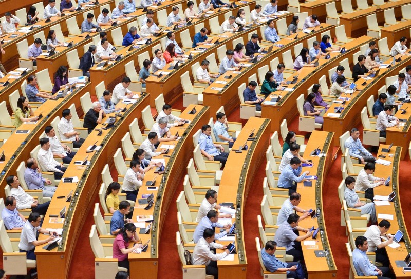 Sáng 22/6, Quốc hội thảo luận về dự án Luật Viễn thông (sửa đổi) Sáng 22/6, Quốc hội thảo luận về dự án Luật Viễn thông (sửa đổi)