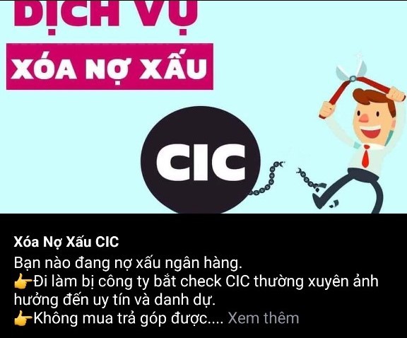 Cảnh giác dịch vụ lừa đảo “xóa nợ xấu” ngân hàng Cảnh giác dịch vụ lừa đảo “xóa nợ xấu” ngân hàng
